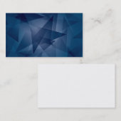 Modern Blue Visitekaartje (Voorkant / Achterkant)