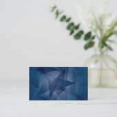 Modern Blue Visitekaartje (Staand voorkant)