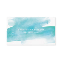 Modern Blue Waterverf