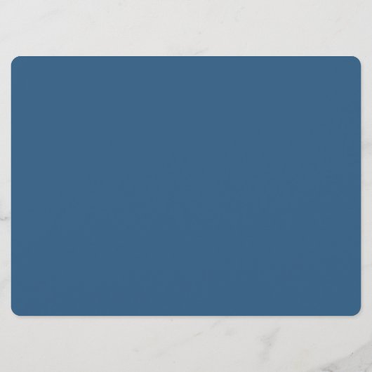 Modern Blue Weekly Planning School Tijdschema (Achterkant)