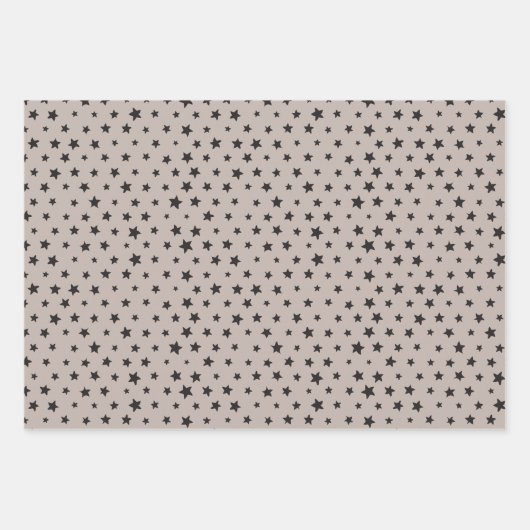 Modern Blush and Neutral Christmas Tree Inpakpapier Vel (Voorkant 3)