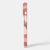 Modern Blush Dusty Roos Pink Camo Pattern Case-Mate iPhone Case (Achterkant / Links)
