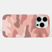 Modern Blush Dusty Roos Pink Camo Pattern Case-Mate iPhone Case (Achterkant (horizontaal))