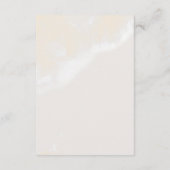 Modern Blush Floral | Ontvangst van marineweddensc Informatiekaartje (Achterkant)