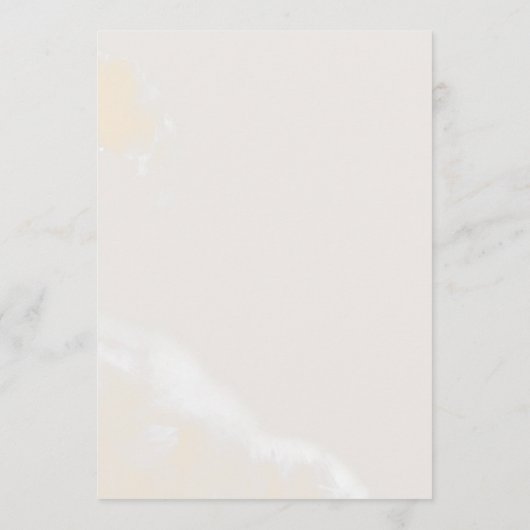 Modern Blush Floral | Waterverf bruiloft Advieskaart (Achterkant)