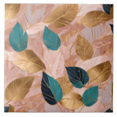 Modern Blush Pink Gold Boho laat Collectie achter Tegeltje (Voorkant)