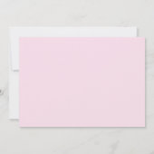 Modern Blush Pink Peony Floral Eucalyptus Weddensc Save The Date (Achterkant)