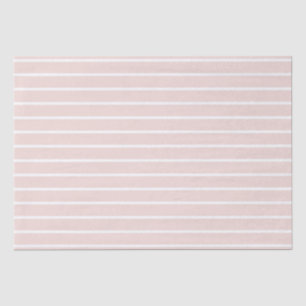 Modern blush pink & white stripes elegant chic tissuepapier