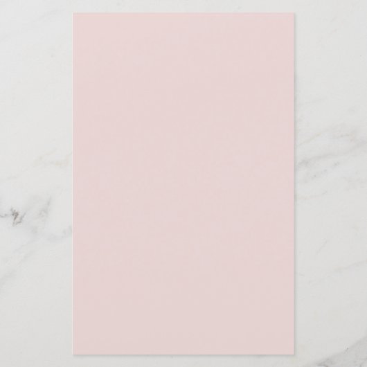 Modern Blush Roze Collectie Wedding Menu Card (Achterkant)