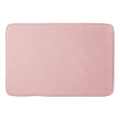 Modern blush roze Plain Solid Kleur Badmat (Voorkant)