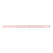Modern blush roze waterverf bruiloft satijnen lint (Voorkant)