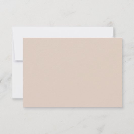 Modern Blush Script Photo Wedding Sla de datum op (Achterkant)