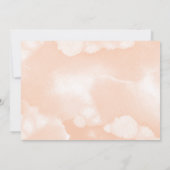 Modern Blush Waterverf geometrische 21ste verjaard Kaart (Achterkant)