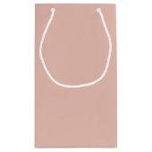 Modern Blush & White Daisies Wedding Klein Cadeauzakje (Achterkant)