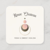 Modern Bobo Celestial Moon Star Visitekaartje (Voorkant)