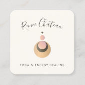 Modern Bobo Celestial Moon Star Visitekaartje (Voorkant)