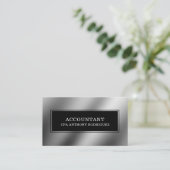 Modern boekhoudkundig professioneel Visitekaartje (Staand voorkant)