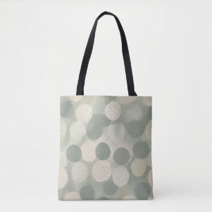 Modern Boerderij Organische Stip Tote Bag