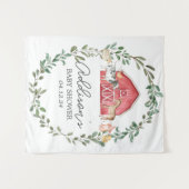 Modern boerderij welkomstbord boerderij Welkom Pos Wandkleed (Voorkant (horizontaal))