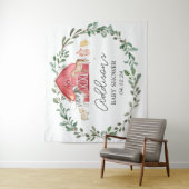 Modern boerderij welkomstbord boerderij welkomstpo wandkleed (In situ)