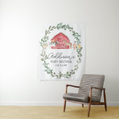 Modern Boerderij Welkomstteken boerderij Welkomstp Wandkleed (In situ)