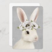 modern boerderijkonijn kaart (Voorkant / Achterkant)