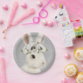 modern boerderijkonijn papieren bordje (Feest)