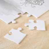 MODERN  BOERHOUSE WHITE GARDEN LEGPUZZEL (Zijkant)