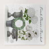 MODERN  BOERHOUSE WHITE GARDEN LEGPUZZEL (Horizontaal)