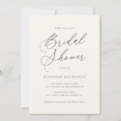 Modern Bohemen Oranje Vrijgezellenfeest Invitat Kaart (Voorkant)