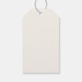 Modern Bohemen Sinaasappel bruiloft Gift Labels Cadeaulabel (Achterkant)