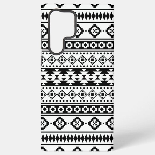 Modern Bohemian Aztec Motif Samsung Galaxy Hoesje (Achterkant)