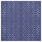 Modern Bohemian Cobalt Navy Glitter Ikat Pattern Stof (Swatch)