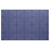 Modern Bohemian Cobalt Navy Glitter Ikat Pattern Stof (Fat Quarter)