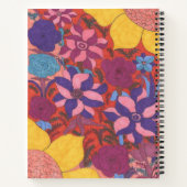 Modern Bohemian Floral Notitieboek (Achterkant)