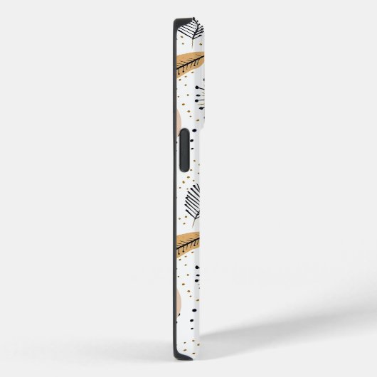 Modern Boho Abstract Botanisch Patroon Case-Mate iPhone Case (Achterkant / Rechts)