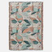 Modern Boho Abstract Deken (Voorkant Verticaal)