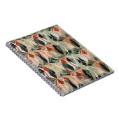 Modern Boho Abstract | Monogram Notitieboek Journa (Rechterzijde)