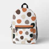 Modern Boho Abstract Pattern Bedrukte Rugzak (Voorkant)