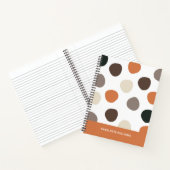 Modern Boho Abstract Pattern Notitieboek (Binnen)