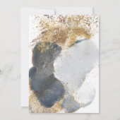 Modern boho ampersand marvy and gold kaart (Achterkant)