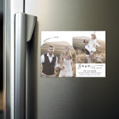 Modern Boho Arch 2 Foto Opslaan Datum Magnetische Uitnodiging