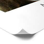 Modern Boho Arch 6 Photos Graduation Party Poster (Hoek)