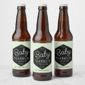 Modern Boho Baby Brewing Beer Labels Bier Etiket (Flessen)