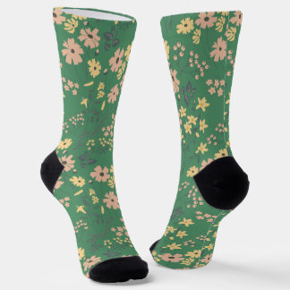 Modern Boho Bloemmotief Sokken