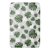 Modern Boho Botanical Leaves Pattern Badmat (Voorkant Verticaal)