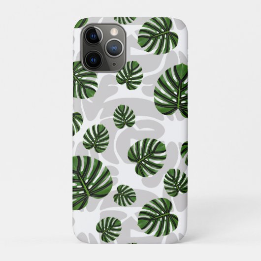 Modern Boho Botanical Leaves Pattern Case-Mate iPhone Case (Achterkant)