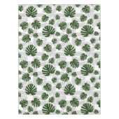 Modern Boho Botanical Leaves Pattern Tafelkleed (Voorkant)