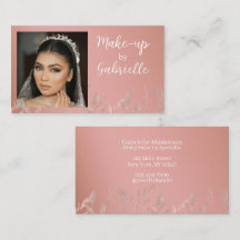 Modern Boho Botanical Photo Script Dusty Rose