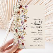 Modern Boho Bridal Shower Kaart